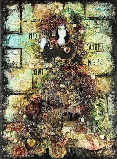 Art By Anna Dabrowska Finnabair Gorgeous Work Dream Collage