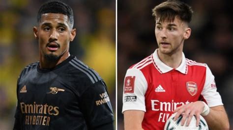 arsenal news live saliba out of man city match gunners in pole position for £100m rice