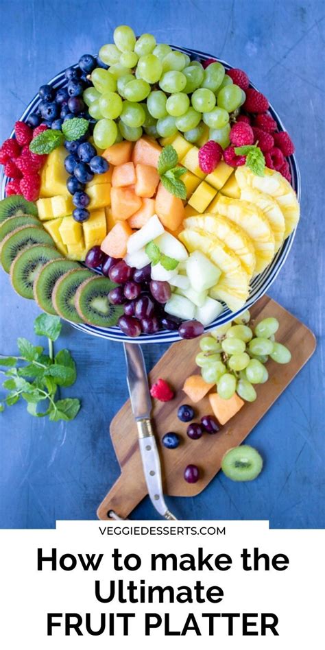 How To Make A Fruit Platter Fruit Platter Designs Fruit Tray Fruit