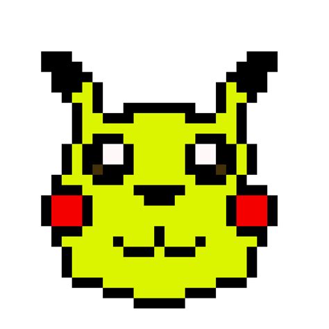 Pikachu Pixel Png