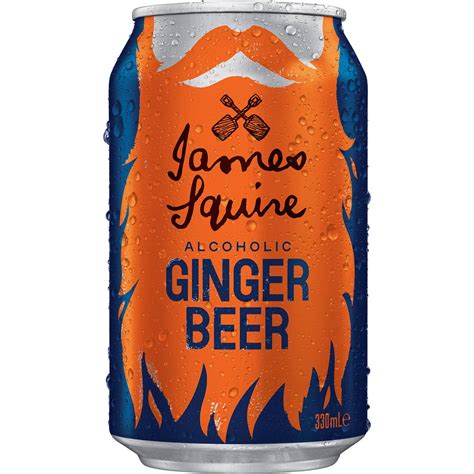 James Squire Ginger Beer Can 330ml Woolworths