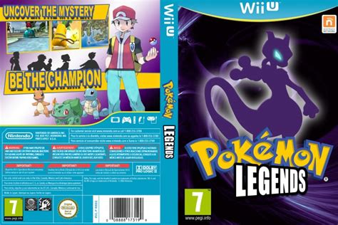 By tapping the amiibo over your wii u gamepad, you'll open up new experiences within each corresponding game. Pokemon Legends Wii U Box Art Cover by VoodooBob