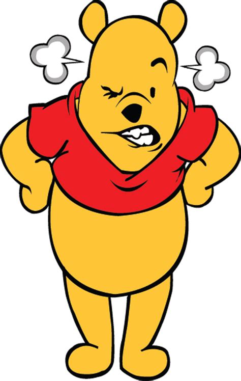 Angry Pooh By Johnreillymar On Deviantart