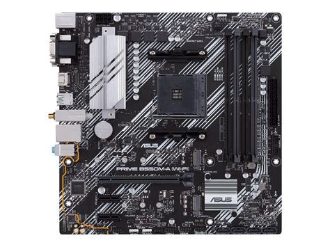 Asus Prime B550m A Wi Fi Motherboard Micro Atx Socket Am4 Amd