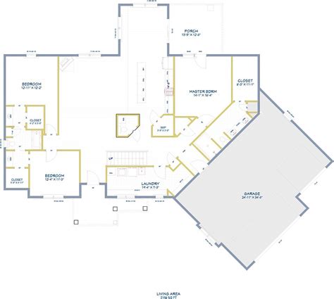 Sequoia Floor Plan Lawver Construction New Custom Home Building