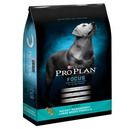 Tubs (limited to five varieties). Purina Pro Plan FOCUS Weight Management Large Breed ...