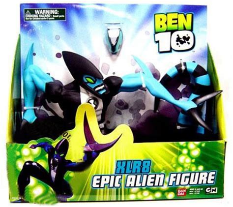 Ben 10 Epic Alien Figure Xlr8 12 Action Figure Bandai America Toywiz