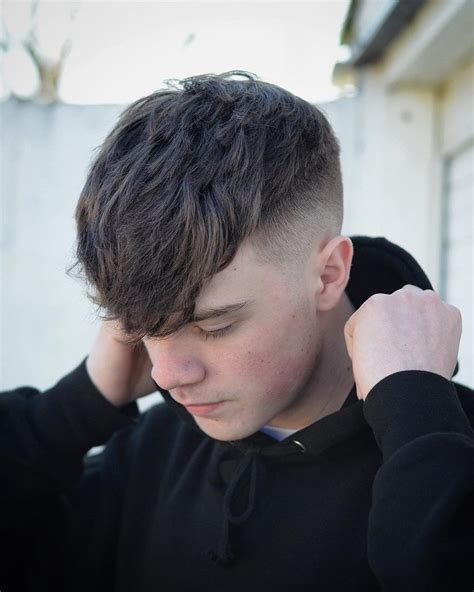 Fringe Haircut Male Curly Haircuts Boy 2020