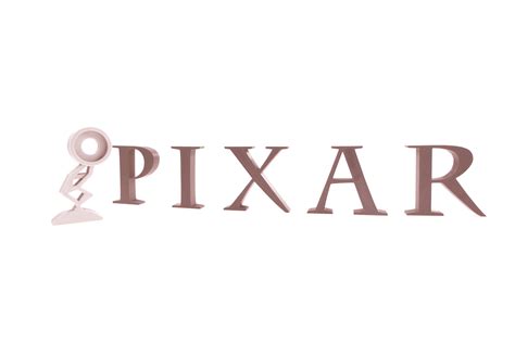 Pixar Logo Playable Set With Letters And Luxo Lamp Etsy