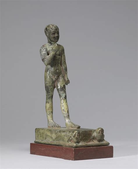Harpokrates Horus The Child 54554 The Walters Art Museum
