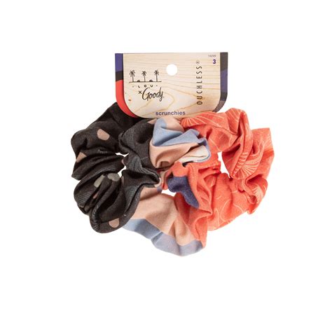 Goody Tru X Hola Lou Collab Ouchless® Standard Size Printed Scrunchies