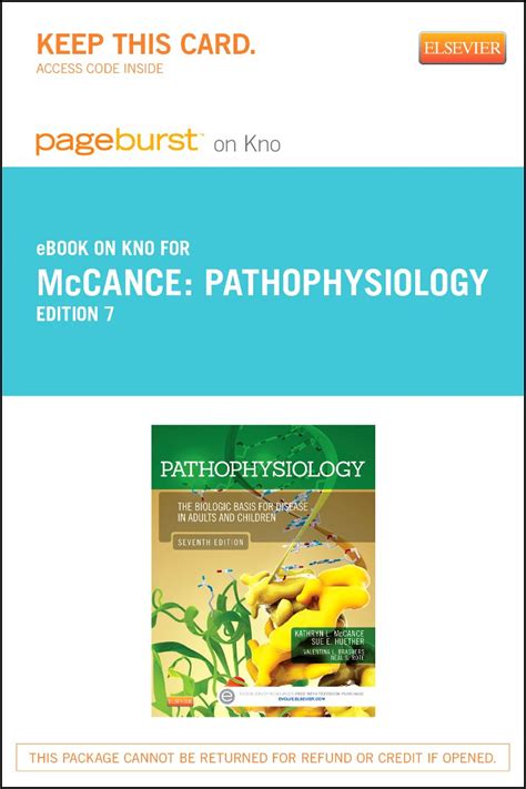 Pathophysiology Elsevier Ebook On Intel Education Study Retail