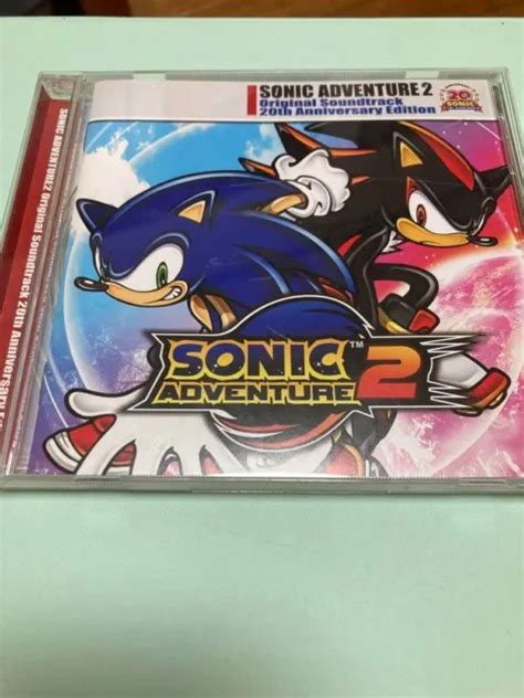 Sonic Adventure 2 Original Soundtrack 20th Anniversary Edition Cd From