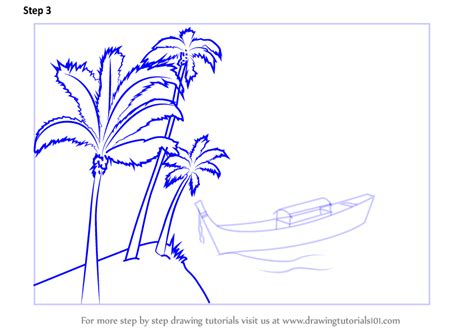 Grab that pencil and let's get started. Learn How to Draw Boat on the Beach Scene (Landscapes ...