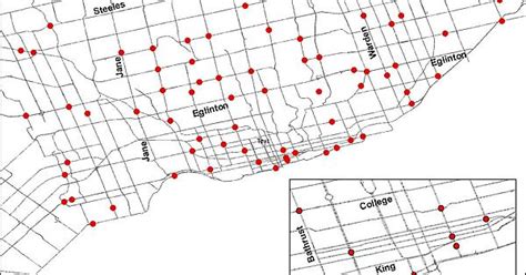 Map City Of Torontos Red Light Cameras Imgur