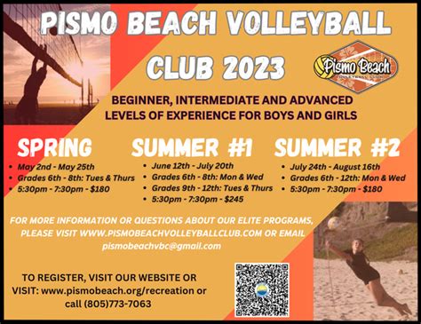 Pismo Beach Volleyball Club Home
