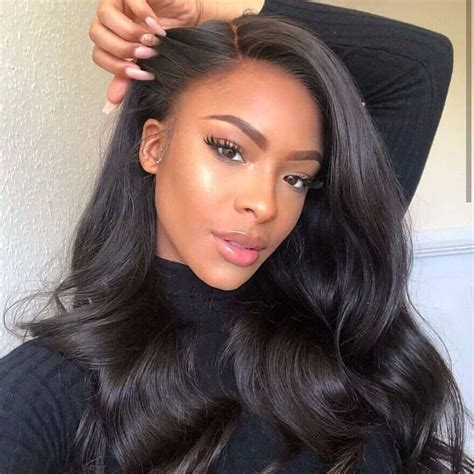Body Wave Lace Front Wigs Natural Black Hair Color Front Lace Wigs