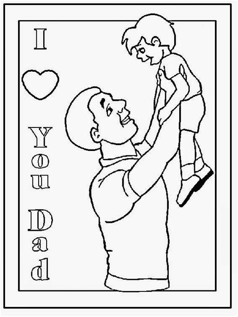 Father's day is june 20th. FUN & LEARN : Free worksheets for kid: ภาพระบายสี วันพ่อ ...