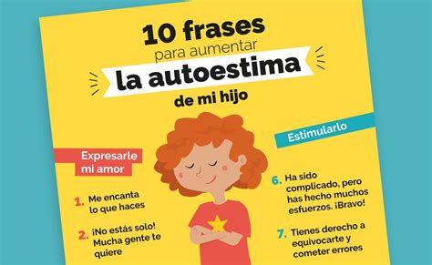 10 Frases Para Aumentar La Autoestima De Mi Hijo Hoptoys