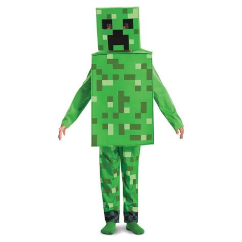Disguise Minecraft Creeper Fancy Dress Costume Medium 7 8yrs