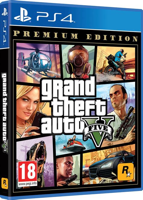 Grand Theft Auto V Gta 5 Premium Edition Ps4 Hra Na Konzolu