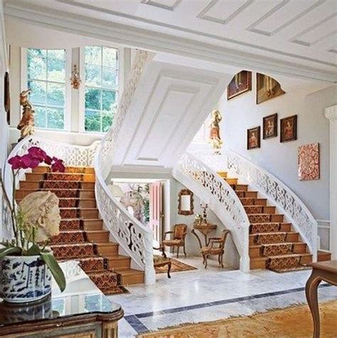 37 Amazing Double Staircase Design Ideas With Luxury Look Staircase