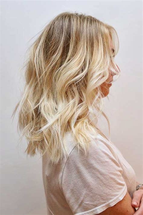 20 Medium Long Length Hairstyles Hairstyles And Haircuts Lovely