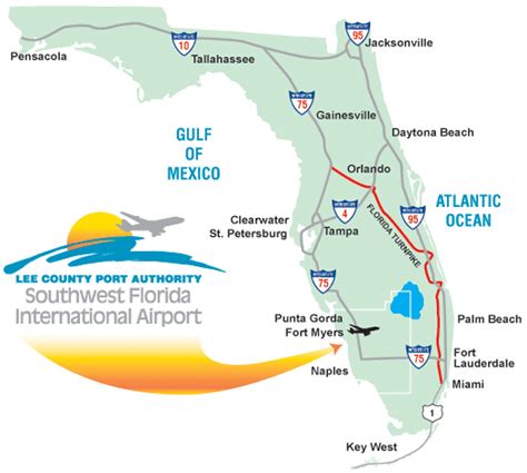 Florida Airports Map Wells Printable Map