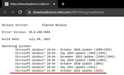 Windows 11 Release Date Intel Driver Document Has The Answer