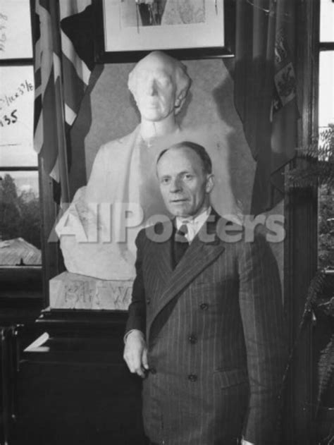 Premier Adelard Godbout Standing In His Office Photographic Print At