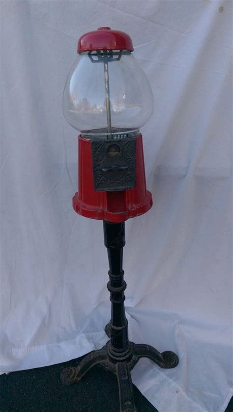Vintage Re Pop Bubble Gum Machine On A Stand Pick Up Only