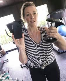 Rebecca Gibney Hits The Gym Before The Logie Awards Daily Mail Online