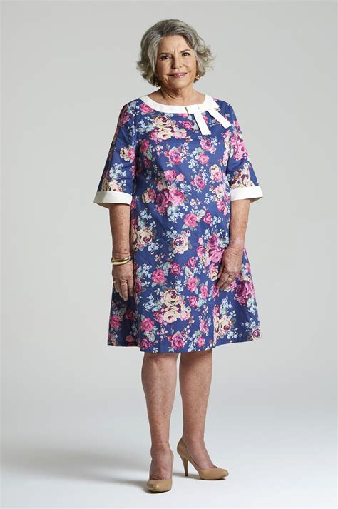 The Beautiful Alice Dress For Older Ladies So Easy To Put On With No Zips Or Buttons Elbow