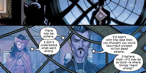 The Relationship Between Doctor Strange And Scarlet Witch Explained