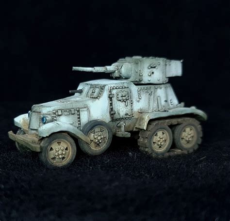 Ww Sov Ac 001 Soviet Ba6 Armoured Car 172 Scale Miniatures