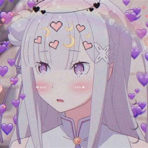 Emilia Rezero Icon 💜 Animes Wallpapers Wallpapers Bonitos