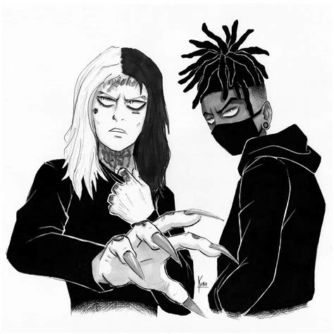 Ghostemane And Scarlxrd Fictional Characters Character Art