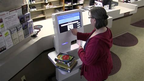 Rfid Self Checkout At Tacoma Public Library Youtube