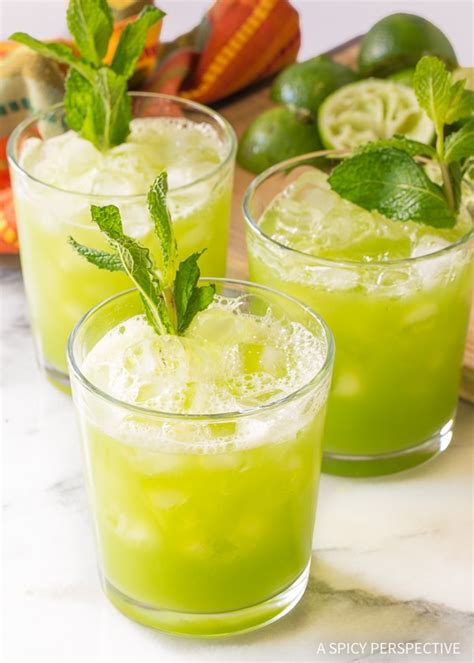 Cucumber Ginger Mint Agua Fresca Video A Spicy Perspective