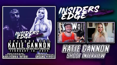 Katie Gannon Shoot Interview Insiders Edge Podcast Ep 181 Youtube