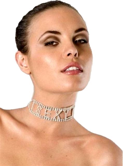Clear Rhinestone Sexy Choker Necklace Costume Accessory Jewelry Naughty