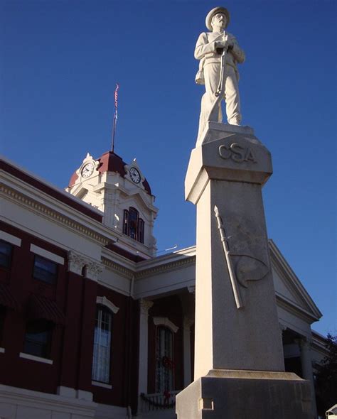 White County Civil War Monument And Courthouse Searcy Arkansas