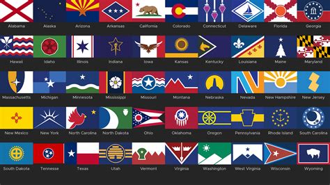 Update Redesigning 4050 Us State Flags Rvexillology