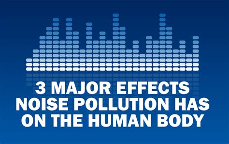 3 Major Effects Noise Pollution Has On The Human Body