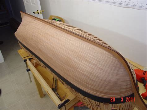 External Hull Planking Alex Ship Models In Wooden Model Boats