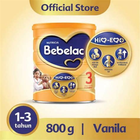 Jual Bebelac 3 Susu Vanila Tin 800gr Shopee Indonesia