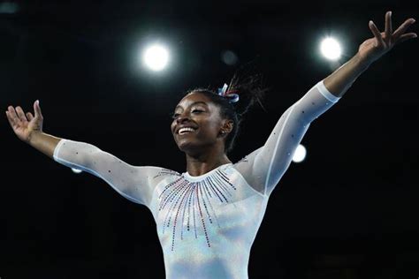 Simone Biles Wins Fifth All Around Title At Gymnastics World Championships The Globe And Mail
