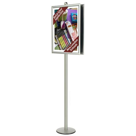 Double Sided Poster Stand For 24x36 Graphics Floor Standing Sign
