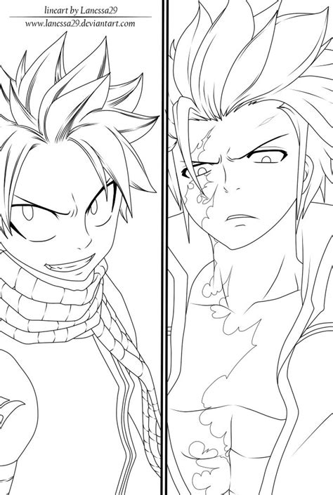 Fairy Tail The Friends Of Yesterday Lineart By Lanessa29 On
