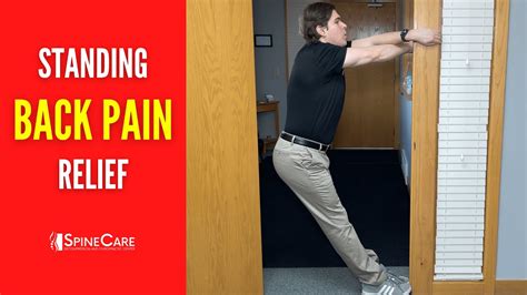 Best Standing Lower Back Pain Relief Exercises Youtube